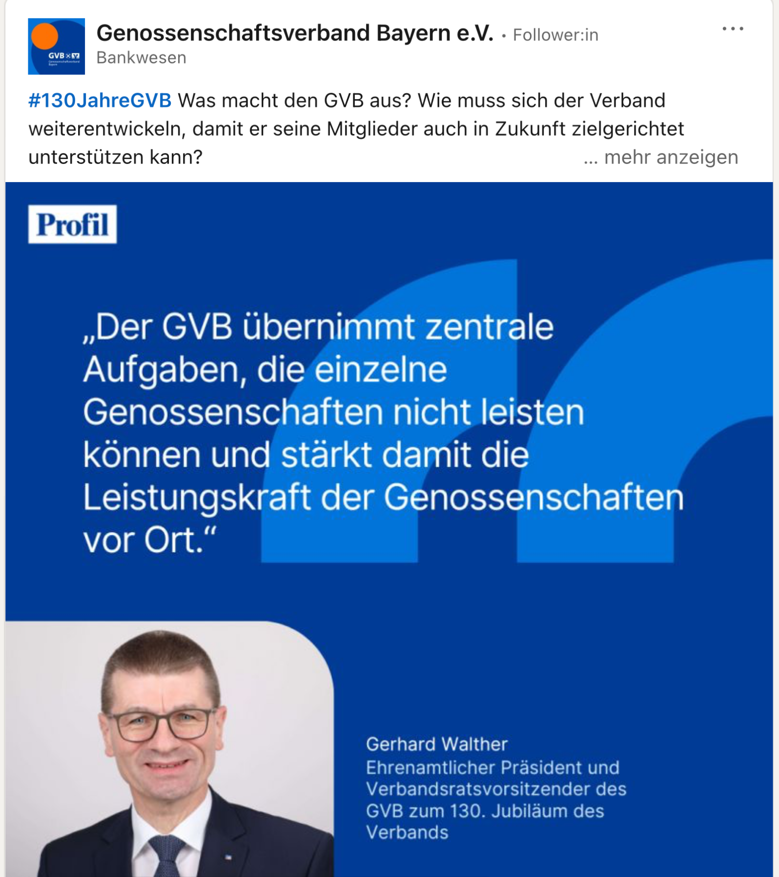 Was macht der Genossenschaftsverband?